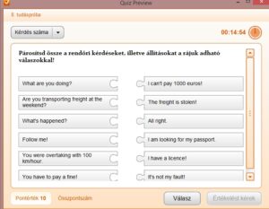 Printscreen-kamionos quiz